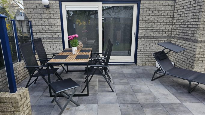 Unsere neu gestaltete Terrasse